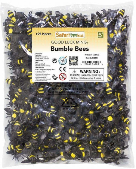 speelset Good Luck Minis hommels 2,5 cm zwart/geel 192-delig
