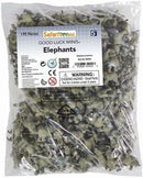 speelset Good Luck Minis olifanten 2,5 cm grijs 192-delig