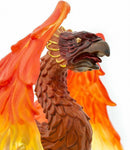 speelfiguur Phoenix jongens 17 x 12,7 cm rood/geel