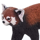 speelfiguur Rode Panda junior 8 x 2 x 3 cm oranje/zwart