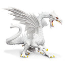 speelfiguur snow dragon junior 11,5 x 12 cm wit