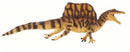 speelfiguur Spinosaurus junior 36 x 12,5 cm bruin