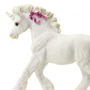 speelfiguur Unicorn Baby meisjes 9,5 cm wit/paars/roze