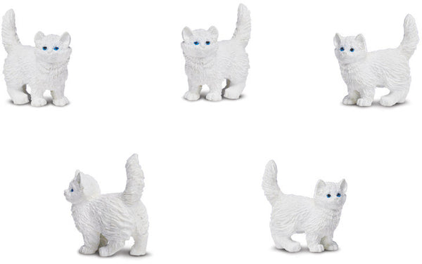 speelgoedfiguren Kat junior wit 192 stuks
