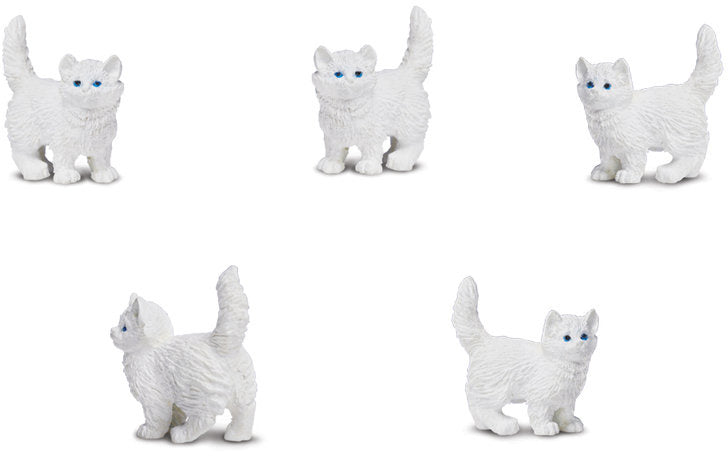 speelgoedfiguren Kat junior wit 192 stuks