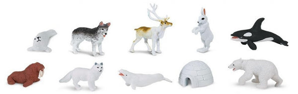 speelset Antarctica junior 4-7,5 cm 48 stuks