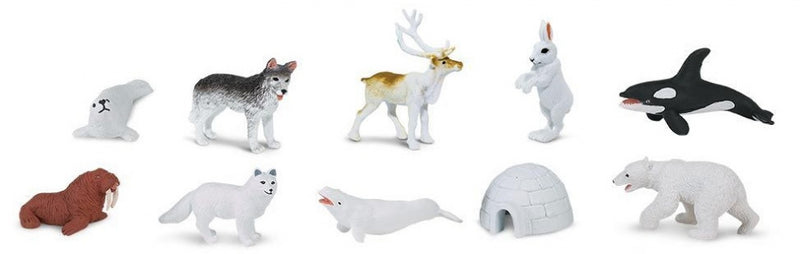 speelset Antarctica junior 4-7,5 cm 48 stuks