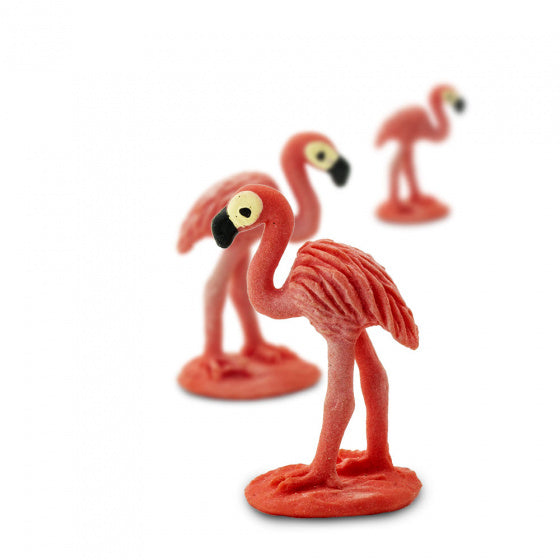 speelset flamingo's Lucky Minis 2,5 cm roze 192-delig