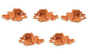speelset Lucky Minis octopussen 2,5 cm oranje 192-delig