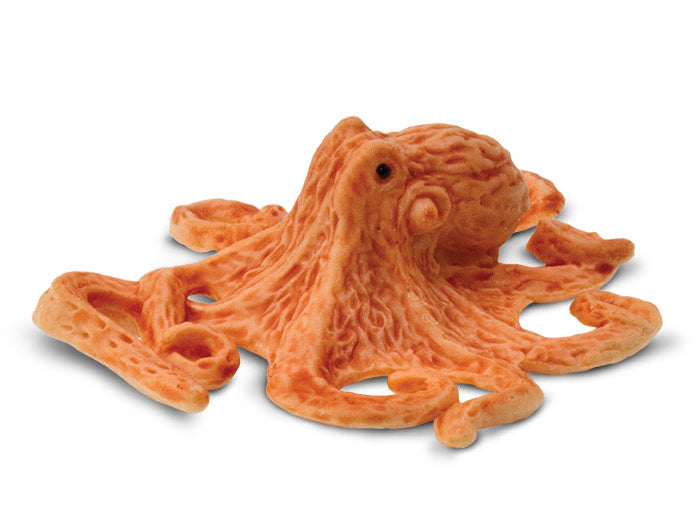speelset Lucky Minis octopussen 2,5 cm oranje 192-delig
