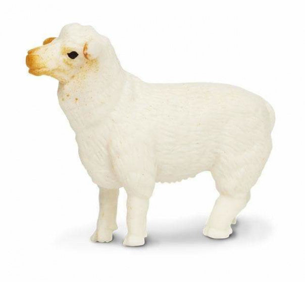 speelset Lucky Minis schapen 2,5 cm wit 192-delig