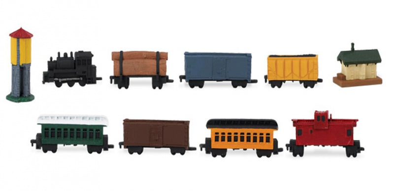 speelset Toob Steam trains junior 10-delig