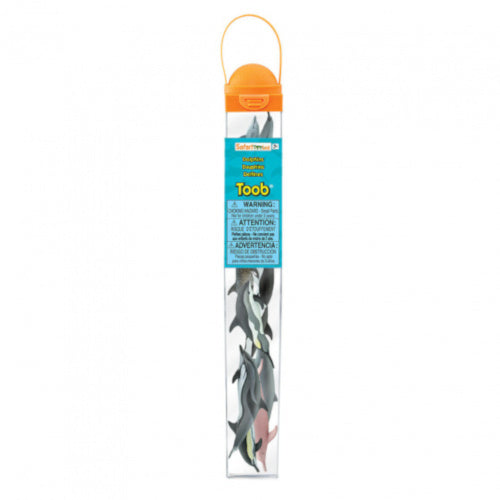 speelset Toob dolfijnen junior grijs 10-delig