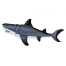trekhaai Jaws junior 33 cm ABS grijs/wit