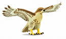 vogel Roodstaartbuizerd junior 14,5 cm rood/bruin