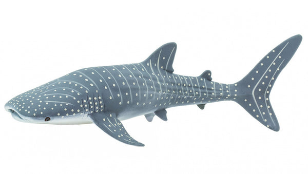 walvishaai junior 18 cm rubber wit/grijs