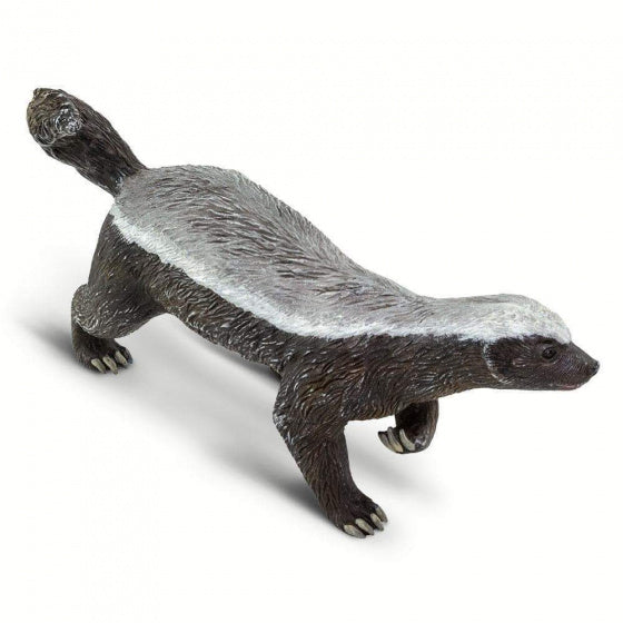 wilde dieren Honingdas junior 5,5 cm donkerbruin