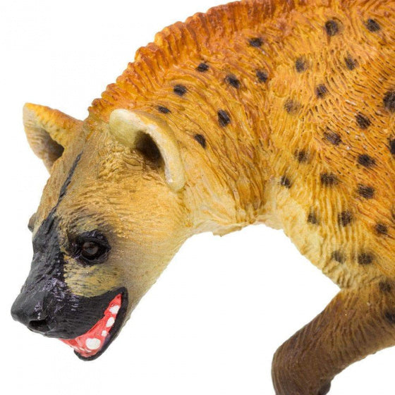wilde dieren Hyena junior 10,19 cm lichtbruin/geel