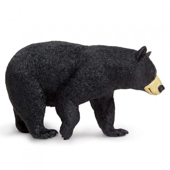 wilde dieren Beer junior 18,5 cm zwart