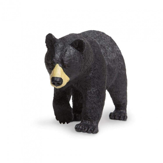 wilde dieren Beer junior 18,5 cm zwart