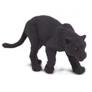 wilde dieren Zwarte jaguar junior 10,25 cm zwart