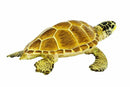 zeedieren Karetschildpad junior 9,19 cm bruin/geel
