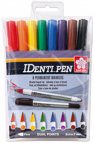 markers dubbelpunt 14 cm 8 stuks