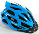 Fietshelm Salutoni 58-61 cm dames - blauw/wit/roze