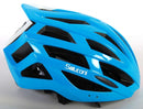 Fietshelm Salutoni 58-61 cm dames - blauw/wit/roze