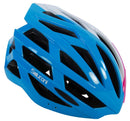 fietshelm unisex 54-58 cm blauw/roze/wit
