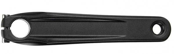 crank links Hollowtech 165 mm offset 13 mm aluminium zwart