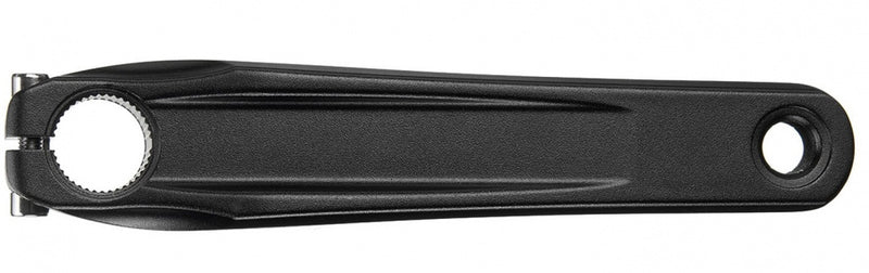 crank rechts Hollowtech 165 mm offset 13 mm aluminium zwart