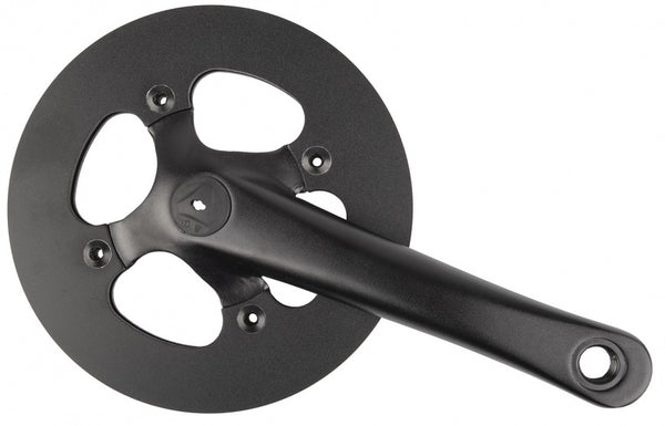 crankset JIS 40T 10/11/12S 170 mm aluminium matzwart