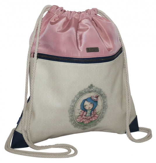 gymtas Mirabelle 1,2 liter polyester beige