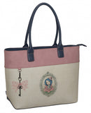 schoudertas Mirabelle 12 liter polyester beige