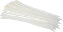 kabelbinders 2,5 x 100 mm wit 100 stuks