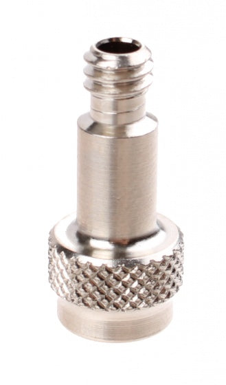 verloopnippel AV naar DV 21 mm zilver