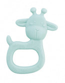 bijtring Giraffe Party siliconen mintgroen
