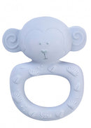 bijtring Jungle Party rubber blauw