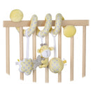 boxspiraal 21 cm gele giraffe