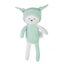 knuffeldiertje junior pluche groen 15 x 25 cm