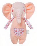 knuffel olifant Wild Colors junior polyester zalmroze