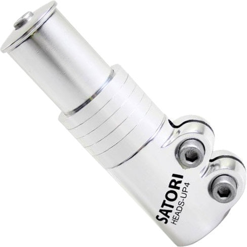 Ahead stuurpen-adapter Satori Up-4 met spacers - zilver