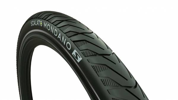 Buitenband Scalato Mondano 28 x 1.60"/ 42-622 mm - zwart met reflectie
