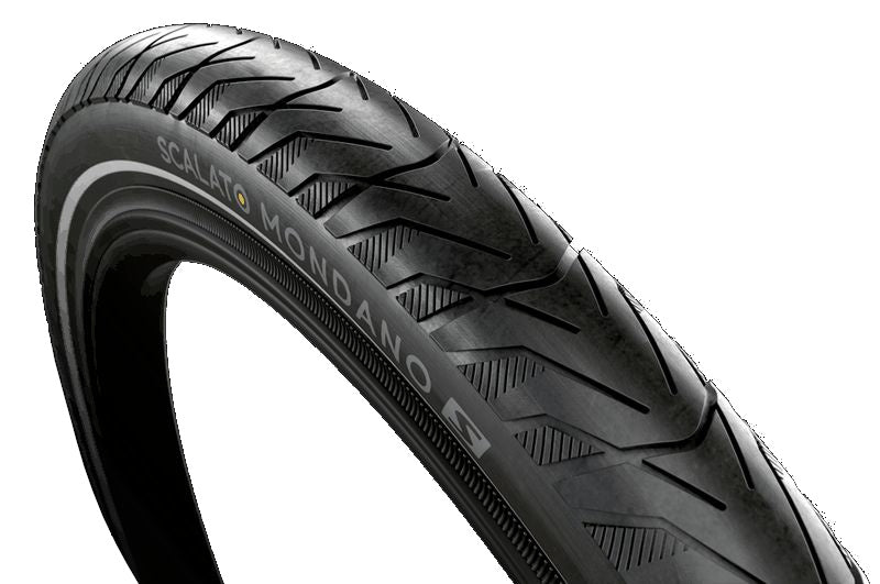 Buitenband Scalato Mondano 28 x 2.00"/ 50-622 mm - zwart met reflectie