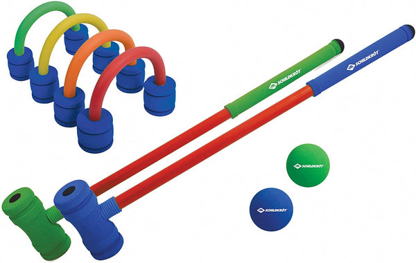 croquetspel junior 60 cm foam 8-delig