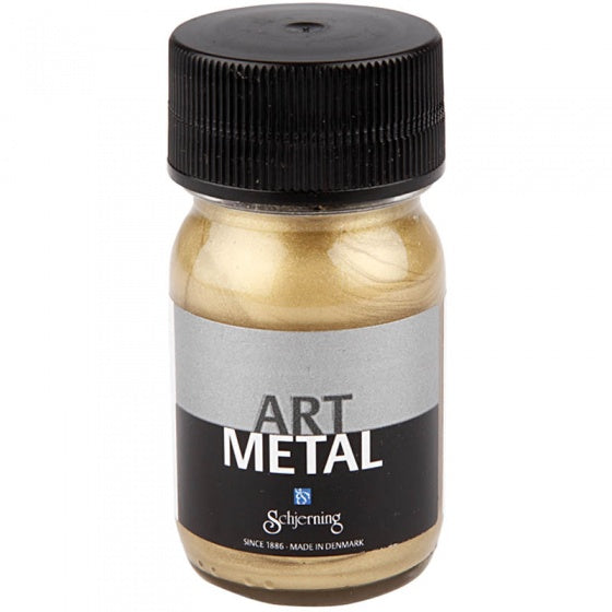 verf Art Metal 30ml licht goud