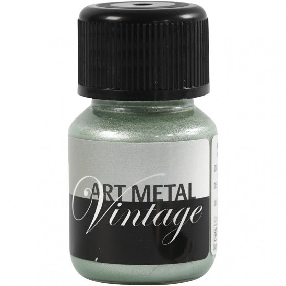 verf Art Metal 30ml parelmoer/groen