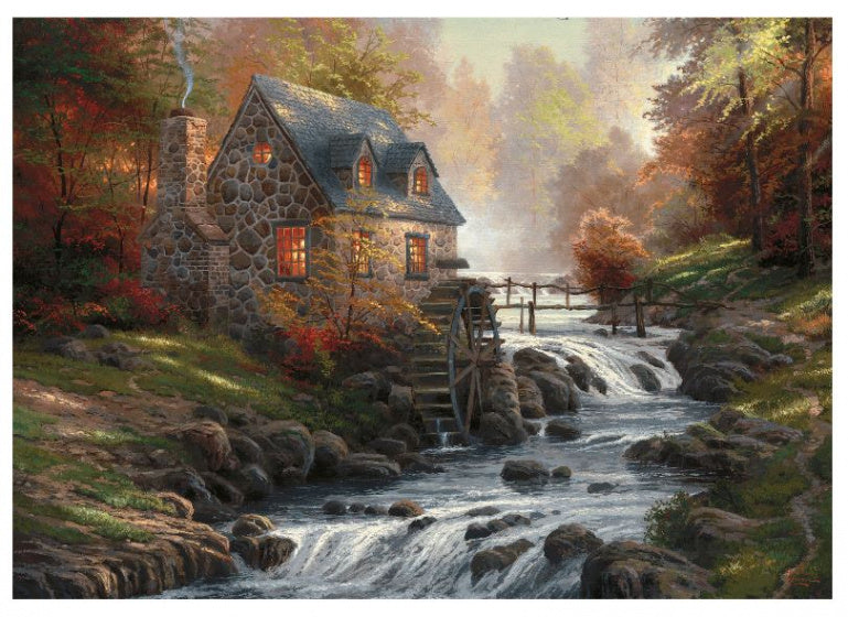 legpuzzel Cobblestone Mill karton 1000 stukjes