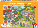 legpuzzel Een sprookjesachtig koninkrijk 100 stukjes